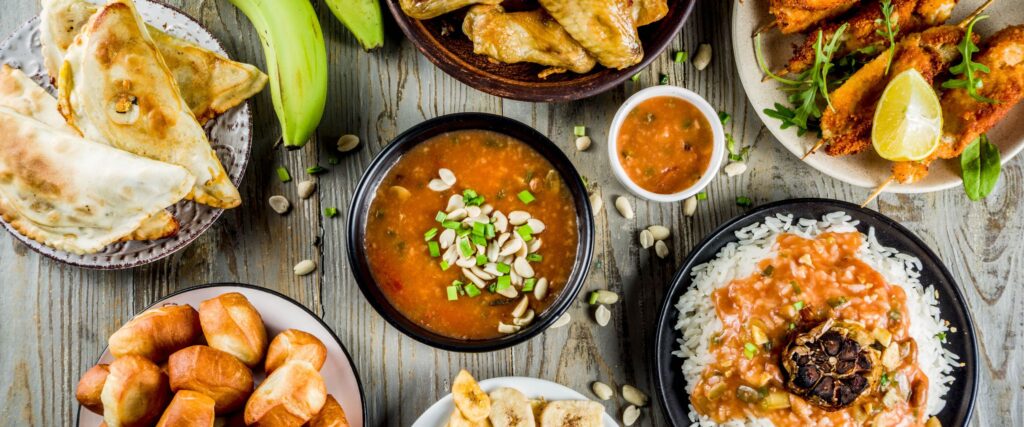 cuisine africaine plat d'afrique de l'Ouest